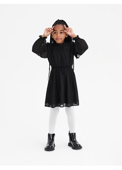 Reserved - Sukienka z długim rękawem - Czarny ze sklepu Reserved w kategorii Sukienki dziewczęce - zdjęcie 148350043