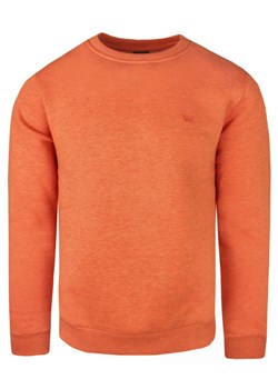 Pomarańczowa Bluza - Wildfinder - Okrągły Dekolt SWWLDFblm2127pomUneck ze sklepu JegoSzafa.pl w kategorii Bluzy męskie - zdjęcie 148365391