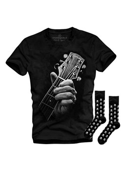 Zestaw koszulka i skarpety Underworld Guitar / Skulls ze sklepu morillo w kategorii T-shirty męskie - zdjęcie 148436730