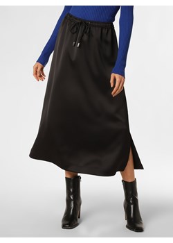 BOSS Spódnica damska Kobiety Satyna czarny jednolity ze sklepu vangraaf w kategorii Spódnice - zdjęcie 148437931