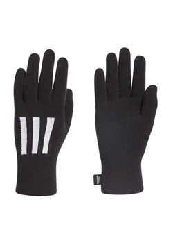 Rękawiczki adidas 3-Stripes Conductive HG7783 - czarne ze sklepu streetstyle24.pl w kategorii Rękawiczki męskie - zdjęcie 148447551