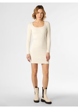 Calvin Klein Jeans Sukienka damska Kobiety Bawełna écru jednolity ze sklepu vangraaf w kategorii Sukienki - zdjęcie 148462154