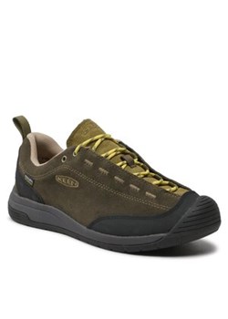 Trekkingi Keen - Jasper II Wp 1026607  Dark Olive/Olive Drab ze sklepu eobuwie.pl w kategorii Buty trekkingowe męskie - zdjęcie 148483020