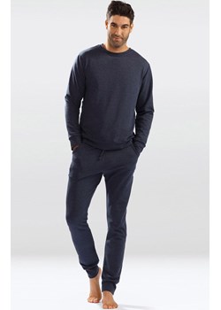 Komplet męski dresowy Justin, Kolor jeans, Rozmiar M, DKaren ze sklepu Intymna w kategorii Piżamy męskie - zdjęcie 148508702