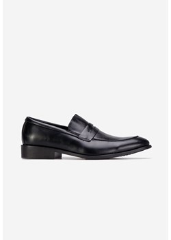 Czarne półbuty eleganckie męskie Cameron ze sklepu Zapatos w kategorii Buty eleganckie męskie - zdjęcie 148526831
