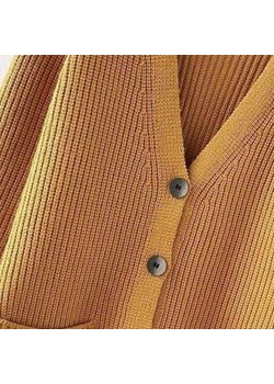Dzianinowy Sweter Zapinany ze sklepu ParinePL w kategorii Swetry damskie - zdjęcie 148585854