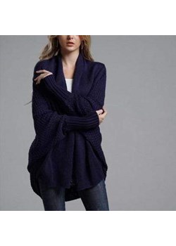 Sweter Kardigan Oversize ze sklepu ParinePL w kategorii Swetry damskie - zdjęcie 148586161