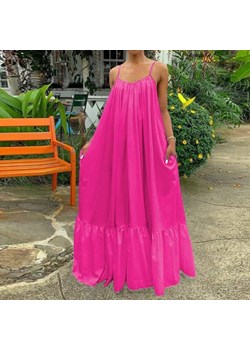 Długa Sukienka Oversize ze sklepu ParinePL w kategorii Sukienki - zdjęcie 148590000