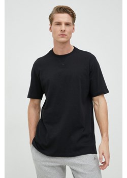 adidas t-shirt bawełniany kolor czarny gładki IC9793 ze sklepu ANSWEAR.com w kategorii T-shirty męskie - zdjęcie 148599141