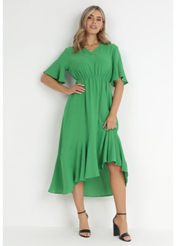 Jasnozielona Sukienka Stamorus ze sklepu Born2be Odzież w kategorii Sukienki - zdjęcie 148614801