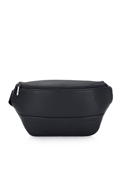Męska torebka nerka minimalistyczna czarna ze sklepu WITTCHEN w kategorii Nerki - zdjęcie 148615232