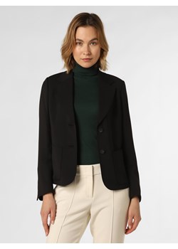 Marc Cain Collections Blezer damski Kobiety Sztuczne włókno czarny jednolity ze sklepu vangraaf w kategorii Marynarki damskie - zdjęcie 148618673