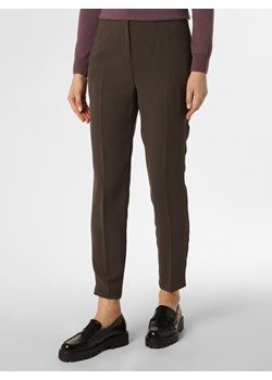 comma Spodnie Kobiety błotnisty jednolity ze sklepu vangraaf w kategorii Spodnie damskie - zdjęcie 148618693