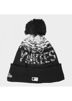 Czapka zimowa uniseks NEW ERA MLB SPORT BEANIE NEW YORK YANKEES - czarna ze sklepu Sportstylestory.com w kategorii Czapki zimowe damskie - zdjęcie 148647274