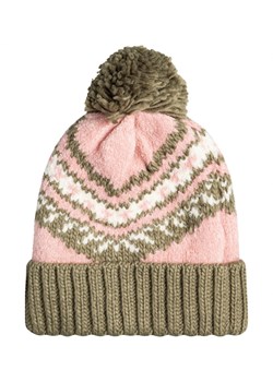 Damska czapka zimowa Roxy - oliwkowa ze sklepu Sportstylestory.com w kategorii Czapki zimowe damskie - zdjęcie 148965320