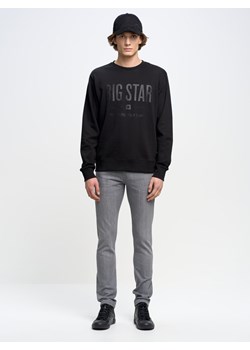 Bluza męska z nadrukiem czarna Ecodort 906 ze sklepu Big Star w kategorii Bluzy męskie - zdjęcie 148974214