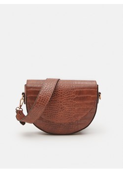 Sinsay - Torebka saddle bag - Brązowy ze sklepu Sinsay w kategorii Listonoszki - zdjęcie 149000453