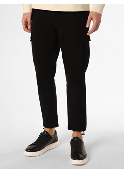 Redefined Rebel Spodnie Mężczyźni Bawełna czarny jednolity ze sklepu vangraaf w kategorii Spodnie męskie - zdjęcie 149003693