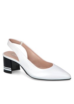 Sandały Bombonella G067-2229-245-900 Białe lico ze sklepu Arturo-obuwie w kategorii Czółenka - zdjęcie 149030600