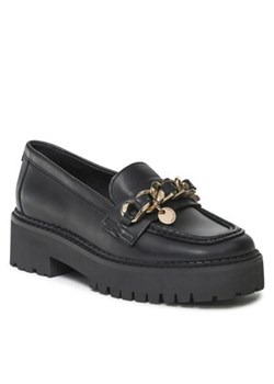 Loafersy Tommy Hilfiger - Chain Chunky Loafer FW0FW06865 Black BDS ze sklepu eobuwie.pl w kategorii Półbuty damskie - zdjęcie 149036404