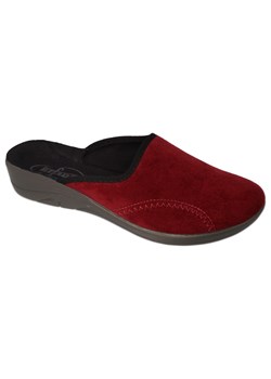 Befado obuwie damskie pu 552D015 czerwone ze sklepu ButyModne.pl w kategorii Kapcie damskie - zdjęcie 149040880