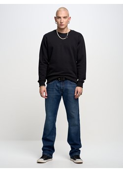 Bluza męska czarna Marltones 906 ze sklepu Big Star w kategorii Bluzy męskie - zdjęcie 149046223