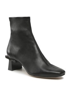Botki Tory Burch - Block T Heel Ankle Boot 139688 Perfect Black 006 ze sklepu eobuwie.pl w kategorii Botki - zdjęcie 149074853