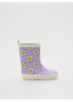 Reserved - Kalosze zmieniające kolor SmileyWorld® - lawendowy ze sklepu Reserved w kategorii Kalosze dziecięce - zdjęcie 149095354