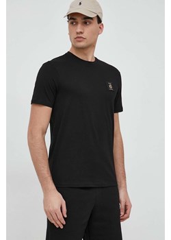 Armani Exchange t-shirt bawełniany kolor czarny z aplikacją 8NZTPR ZJH4Z NOS ze sklepu ANSWEAR.com w kategorii T-shirty męskie - zdjęcie 149103712