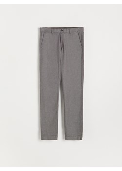Reserved - Spodnie chino slim fit - szary ze sklepu Reserved w kategorii Spodnie męskie - zdjęcie 149158732