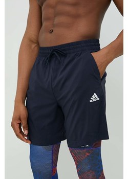 adidas szorty treningowe Chelsea męskie kolor granatowy ze sklepu ANSWEAR.com w kategorii Spodenki męskie - zdjęcie 149159891