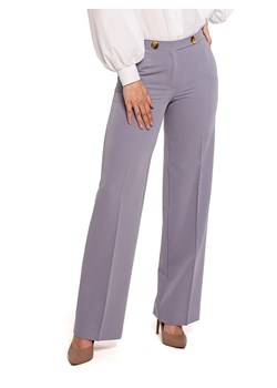 Makover Spodnie w kolorze szarym ze sklepu Limango Polska w kategorii Spodnie damskie - zdjęcie 149171680