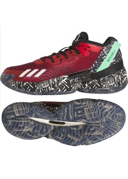 Buty do koszykówki adidas D.O.N.Issue 4 IF2162 czerwone bordowy ze sklepu ButyModne.pl w kategorii Buty sportowe męskie - zdjęcie 149182081