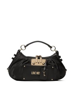 Torebka LOVE MOSCHINO - JC4158PP1GLG100A Nero ze sklepu eobuwie.pl w kategorii Torebki bagietki - zdjęcie 149200783
