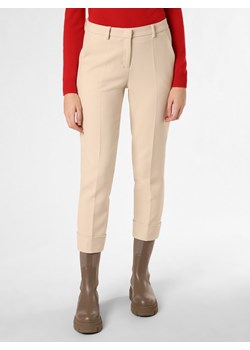 Cambio Spodnie Kobiety piaskowy jednolity ze sklepu vangraaf w kategorii Spodnie damskie - zdjęcie 149201174