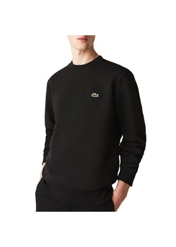Bluza Lacoste Organic Brushed Cotton Sweatshirt SH9608-031 - czarna ze sklepu streetstyle24.pl w kategorii Bluzy męskie - zdjęcie 149209910