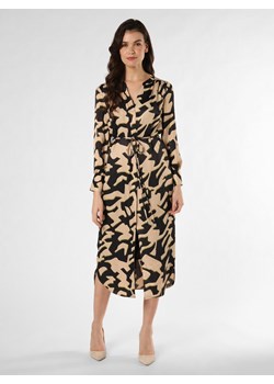 comma Sukienka damska Kobiety wiskoza czarny wzorzysty ze sklepu vangraaf w kategorii Sukienki - zdjęcie 149210853