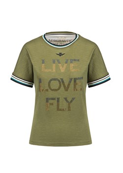 T-shirt AERONAUTICA MILITARE ze sklepu S'portofino w kategorii Bluzki damskie - zdjęcie 149333194