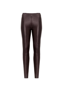 Spodnie skórzane J BRAND MACEY HIGH RISE PULL ON PANT ze sklepu S'portofino w kategorii Spodnie damskie - zdjęcie 149333361