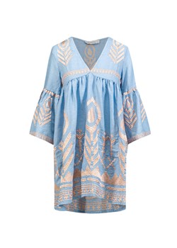 Sukienka lniana KORI ze sklepu S'portofino w kategorii Sukienki - zdjęcie 149343021