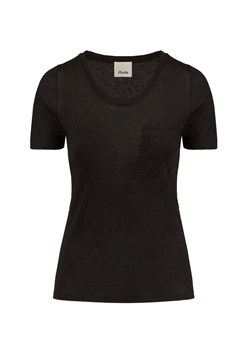 T-shirt lniany ALLUDE ze sklepu S'portofino w kategorii Bluzki damskie - zdjęcie 149343671