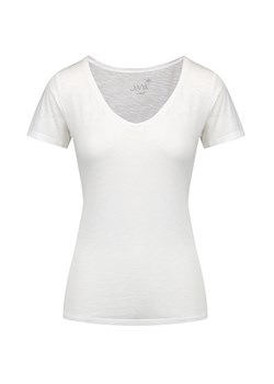 T-shirt JUVIA SLUB V-NECK ze sklepu S'portofino w kategorii Bluzki damskie - zdjęcie 149346643