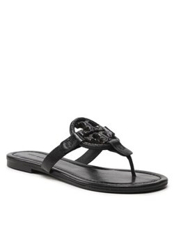 Japonki Tory Burch - Miller Pave 145945 Perfect Black 006 ze sklepu eobuwie.pl w kategorii Klapki damskie - zdjęcie 149354371