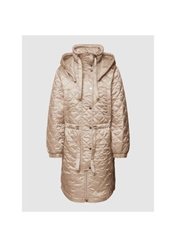 Płaszcz pikowany ze wzorem w kratę ze sklepu Peek&Cloppenburg  w kategorii Płaszcze damskie - zdjęcie 149372991