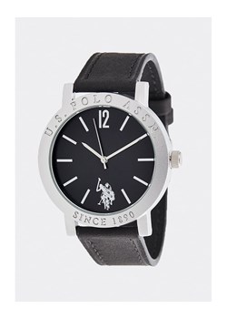 Zegarek kwarcowy w kolorze srebrno-czarnym ze sklepu Limango Polska w kategorii Zegarki - zdjęcie 149391650