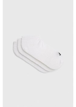 adidas skarpetki 3-pack kolor biały ze sklepu ANSWEAR.com w kategorii Skarpetki męskie - zdjęcie 149404044