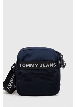 Tommy Jeans saszetka kolor granatowy ze sklepu ANSWEAR.com w kategorii Saszetki - zdjęcie 149404191