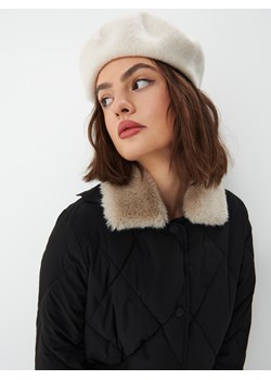 Mohito - Wełniany beret - Kremowy ze sklepu Mohito w kategorii Berety damskie - zdjęcie 149418112