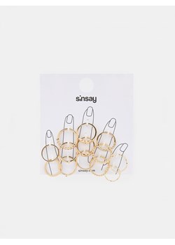 Sinsay - Pierścionki 13 pack - Złoty ze sklepu Sinsay w kategorii Pierścionki - zdjęcie 149419550