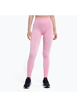 Legginsy treningowe damskie Gym Glamour Push Up Candy Pink 408 ze sklepu sportano.pl w kategorii Spodnie damskie - zdjęcie 149420562